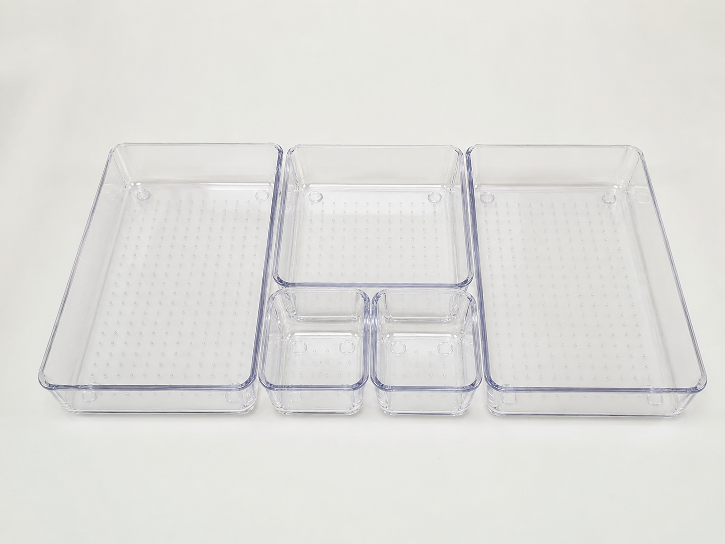 Acrylic Drawer Organiser - Set of 5