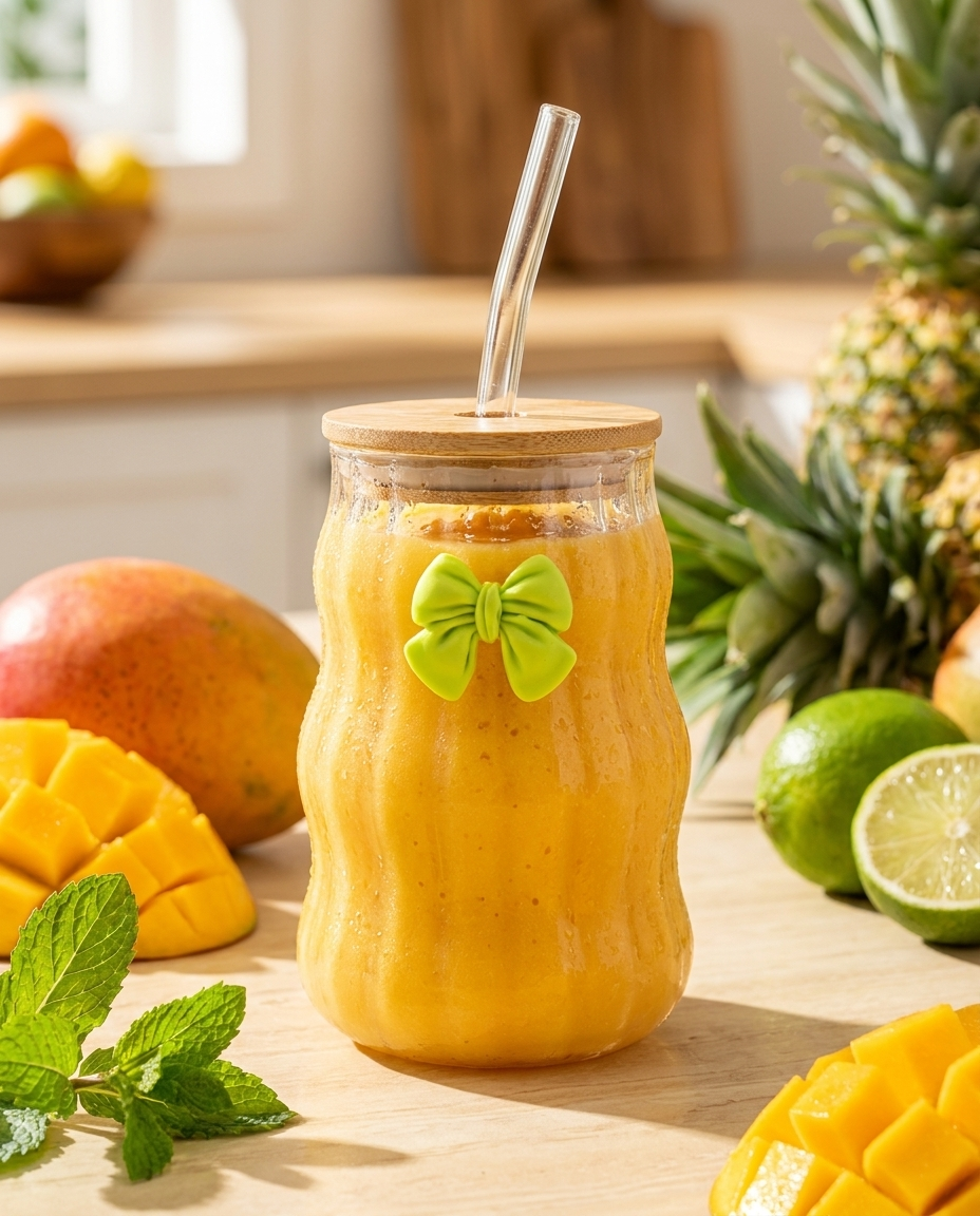 Coffee Mug - Green - mango smoothie